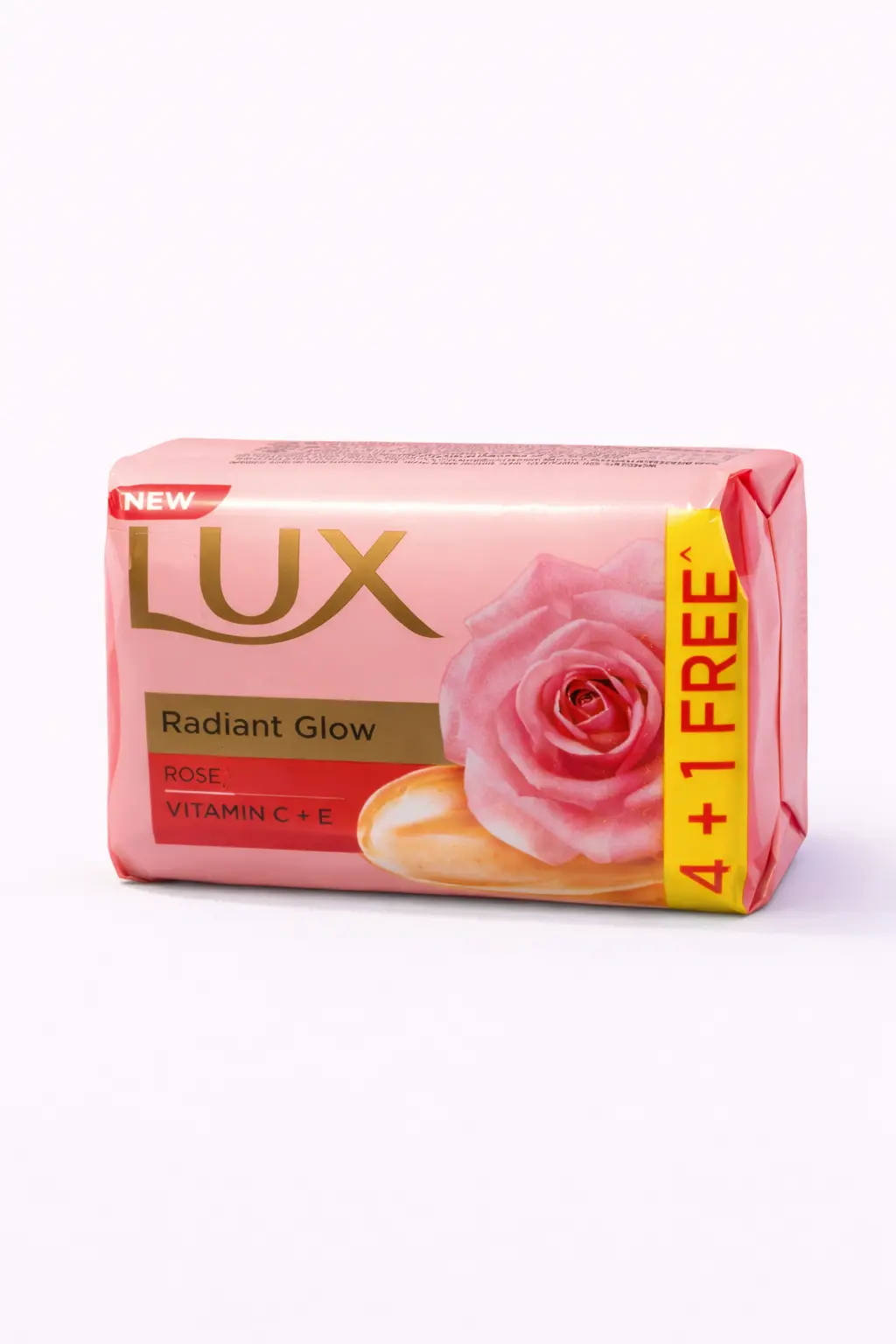 Lux Rose Beauty Soap (4 + 1 FREE Pack) - 100 gm each