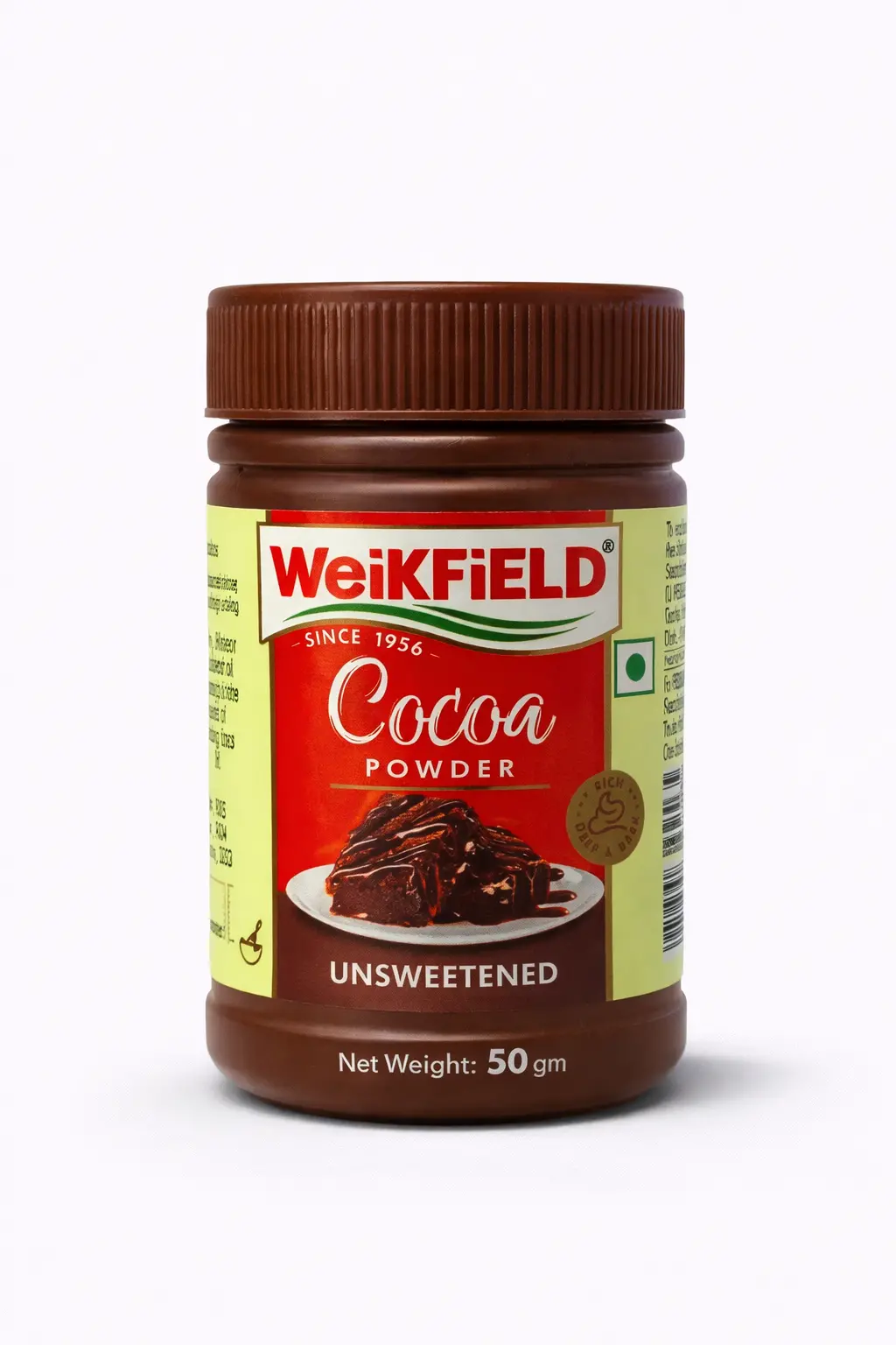 Weikfield Cocoa Powder Unsweetened - 50 gm